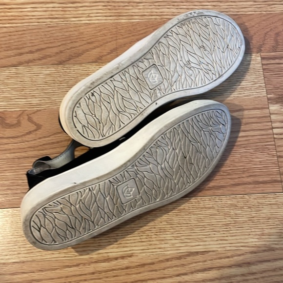 Spenco Orthotic Suede Slip-On Shoes Indio Black - 8.5B - Picture 3 of 4